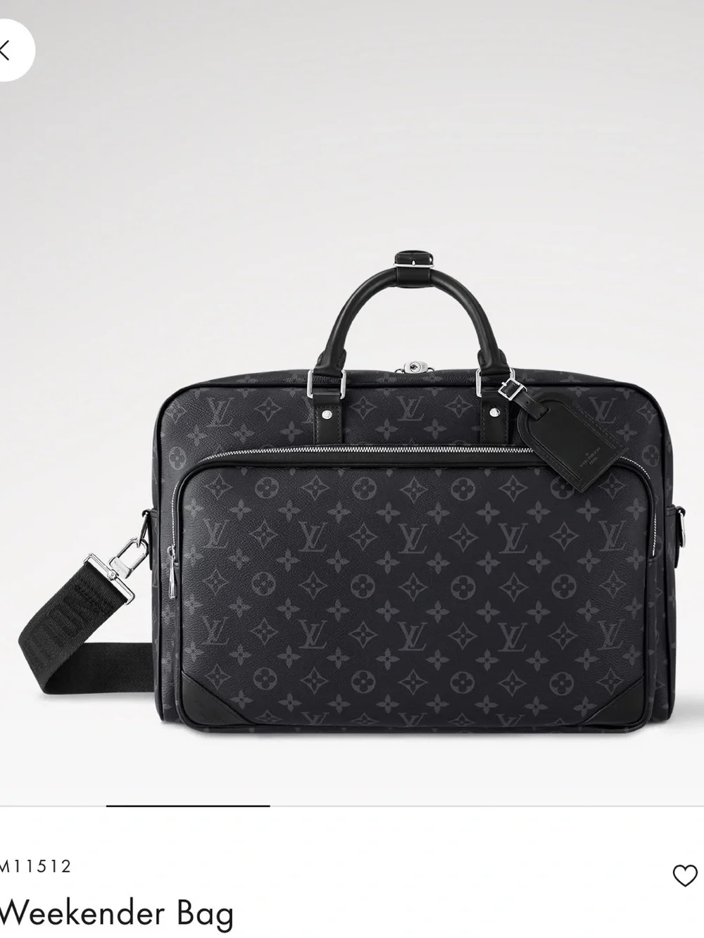 Louis Vuitton Weekender Bag M11512 - Like New